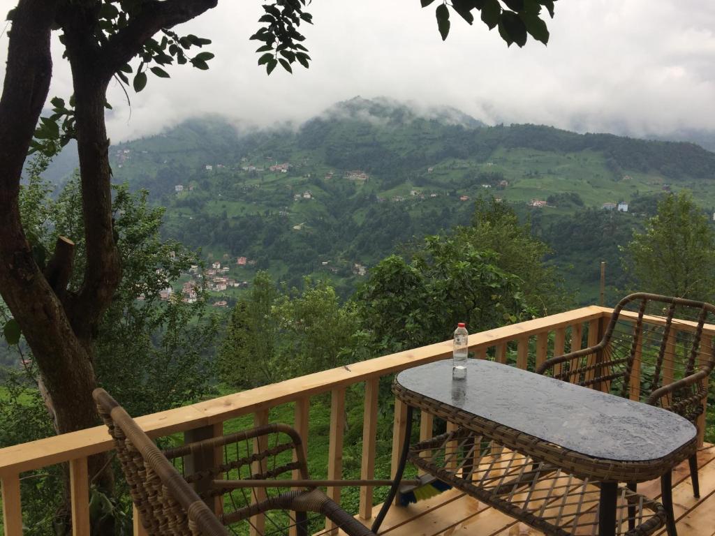 Parla dağ evi kırmızı oda