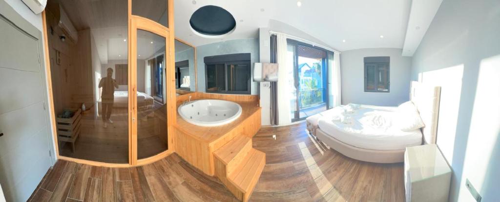 Peaceful Holiday Villas-Luxury-Jacuzzi-Sauna