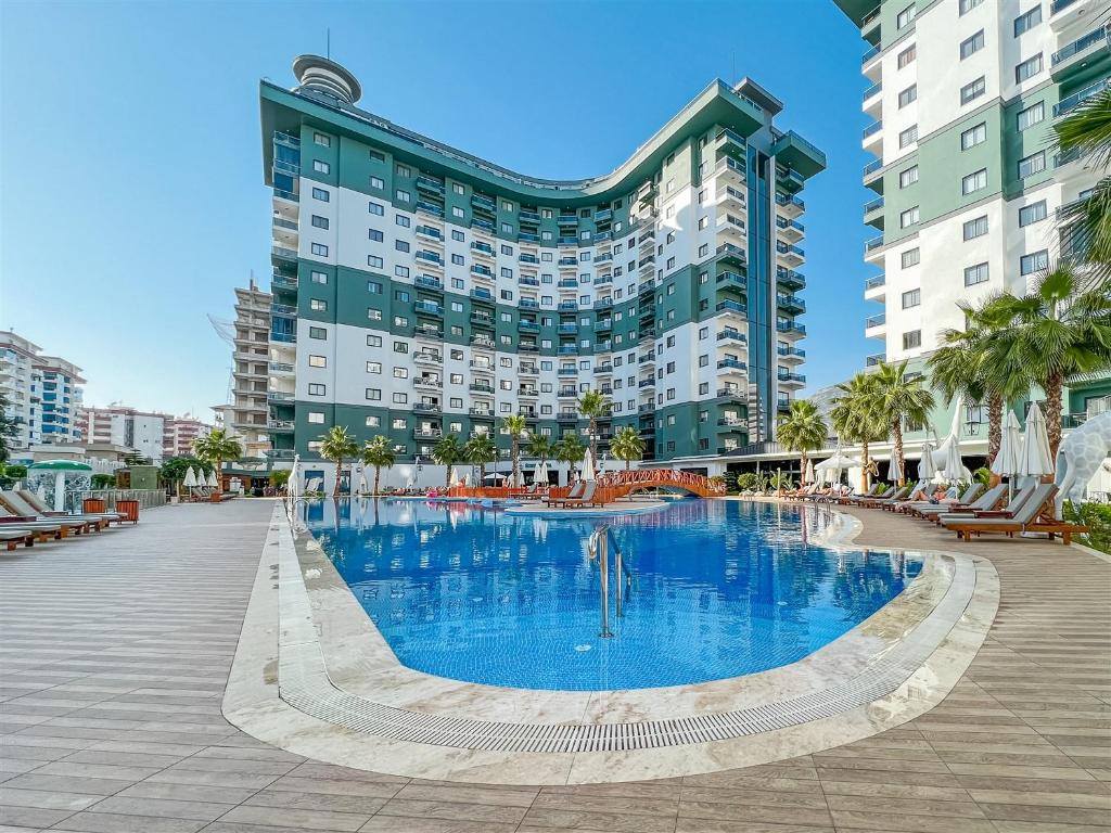 0212 Serenity Residence Махмутлар Дуплекс с Двумя Спальнями в комплексе с инфраструктурой отеля 5звезд